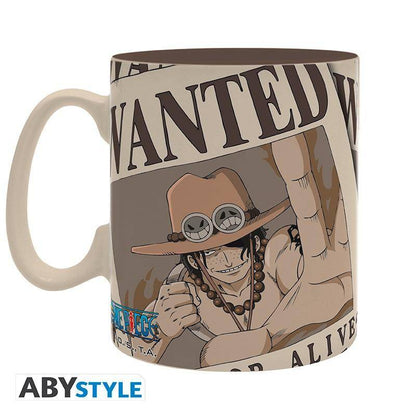One Piece - Tasse Wanted Ace - 460ml