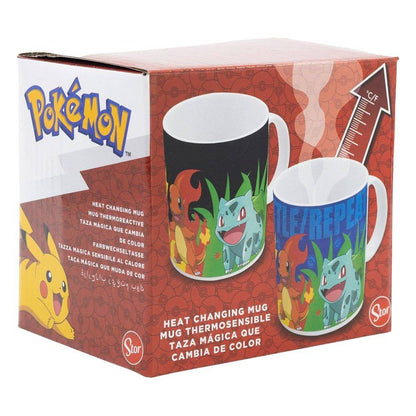 Pokémon - Tasse mit Thermoeffekt Starter - 325 ml