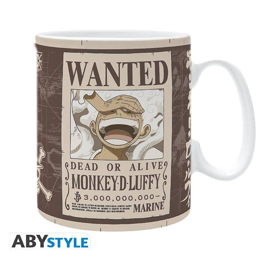 One Piece - Tasse Ruffy Wanted Gear 5 - 460 ml