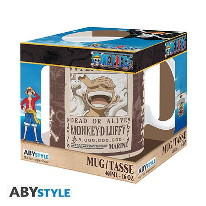 One Piece - Tasse Ruffy Wanted Gear 5 - 460 ml