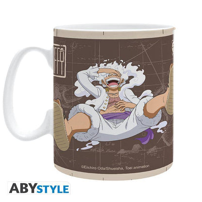One Piece - Tasse Ruffy Wanted Gear 5 - 460 ml