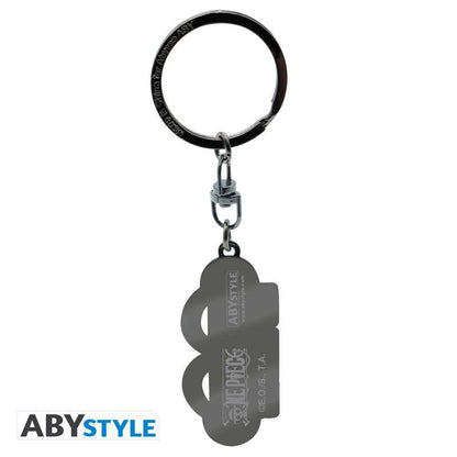 One Piece - Metall Schlüsselanhänger Marine