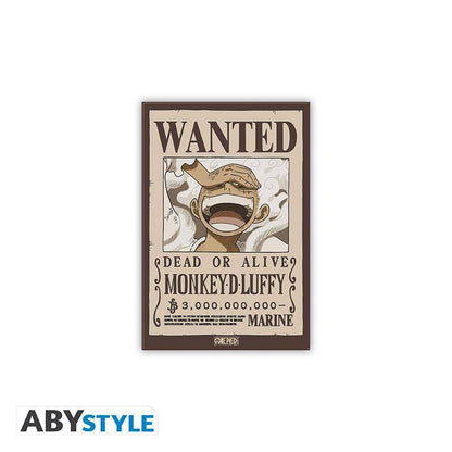 One Piece - Magnet Ruffy Wanted - 5,5 x 8 cm