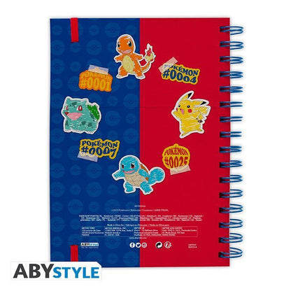 Pokémon - Notizbuch Starter - A5