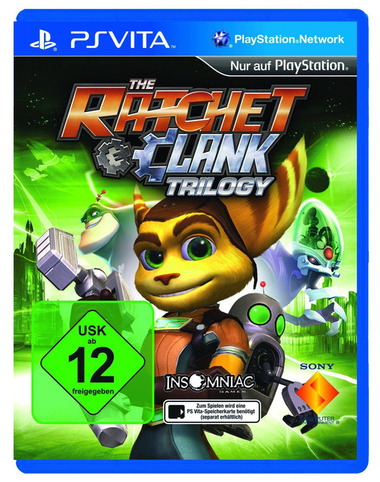 PS Vita - The Ratchet & Clank Trilogy - Nur Modul (Gebraucht)