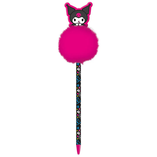Sanrio - Stift Kuromi mit PomPom