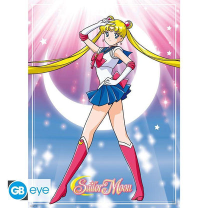 Sailor Moon - Poster Doppelpack Luna + Artemis & Sailor Moon - 52 x 38 cm
