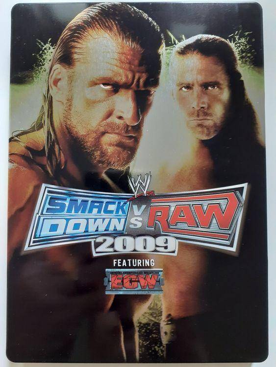 PS3 - WWE SmackDown VS Raw 2009 - Steelbook Version (Gebraucht)