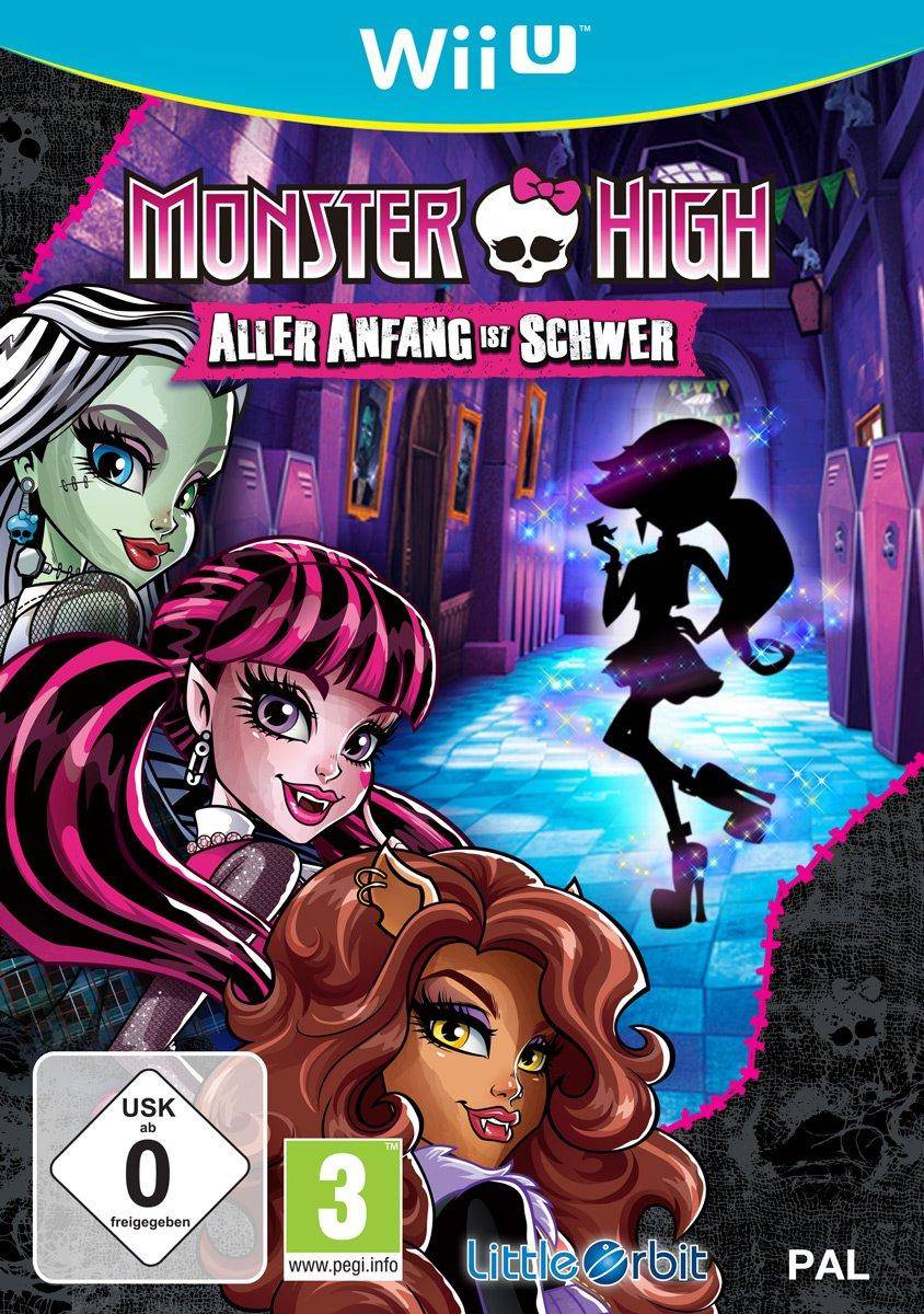 Wii U - Monster High Aller Anfang Ist Schwer (Gebraucht)