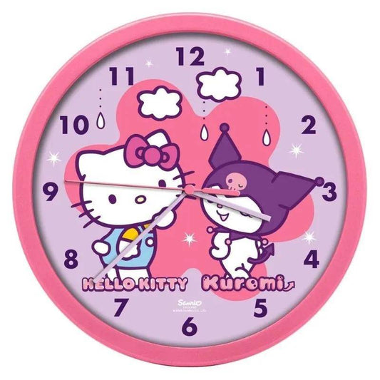 Sanrio - Wanduhr Hello Kitty & Kuromi