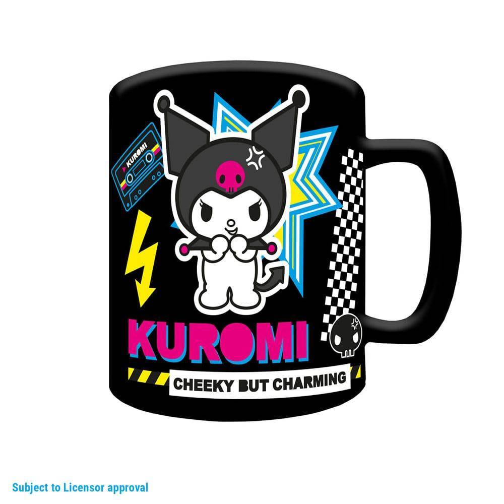 Sanrio - Becher Kuromi mit Plüsch - 440 ml