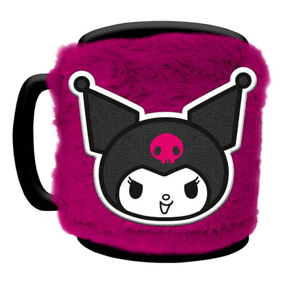 Sanrio - Becher Kuromi mit Plüsch - 440 ml