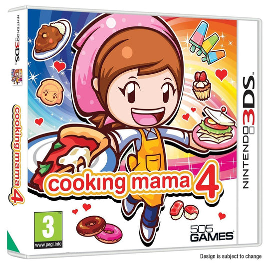 3DS - Cooking Mama 4 - Nur Modul (Gebraucht)