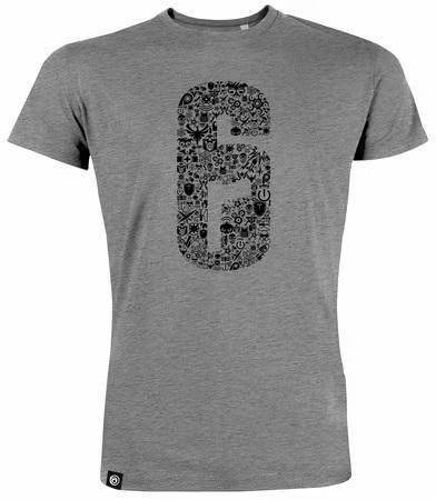 Rainbow Six - Shirt Logo Grau