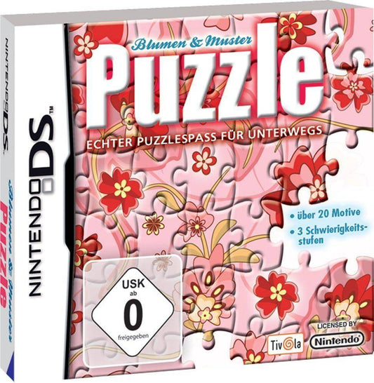 DS - Puzzle Flowers & Pattern - Nur Modul (Gebraucht)
