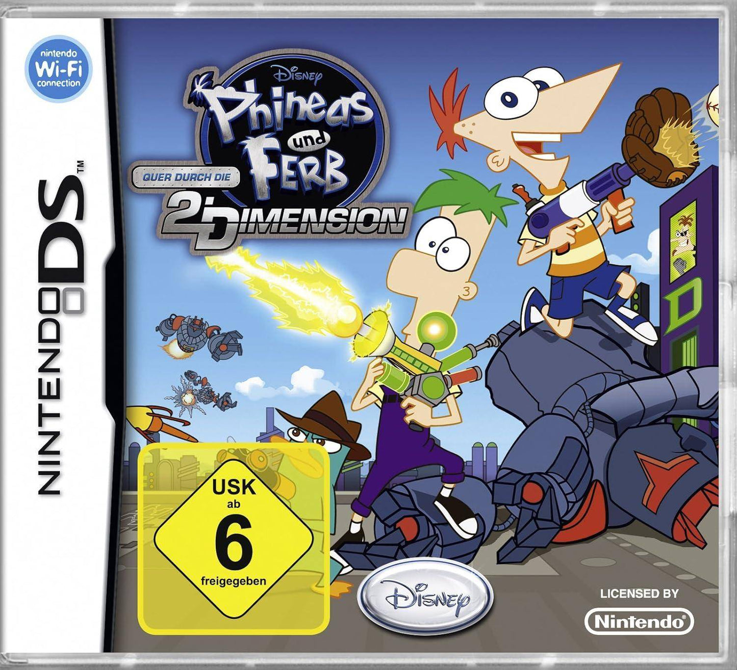 DS - Phineas Und Ferb Quer Durch Die 2 Dimension - Nur Modul (Gebraucht)