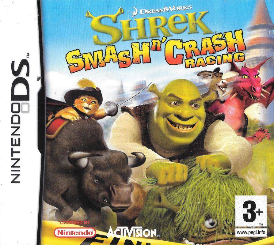 DS - Shrek Smash N Crash Racing - Nur Modul (Gebraucht)