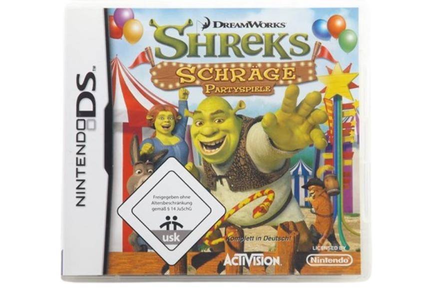 DS - Shreks Schräge Partyspiele - Nur Modul (Gebraucht)