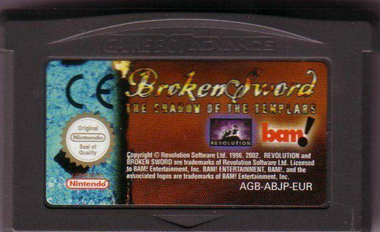 GBA - Baphomets Fluch Broken Sword Shadow Of The Templars - Nur Modul (Gebraucht)