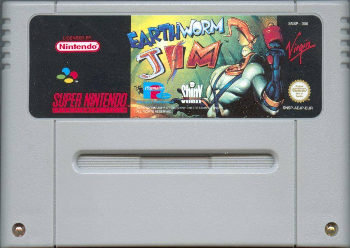 SNES - Earthworm Jim - Nur Modul (Gebraucht)
