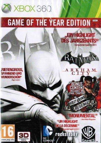 XBOX 360 - Batman Arkham City GOTY (Sealed)