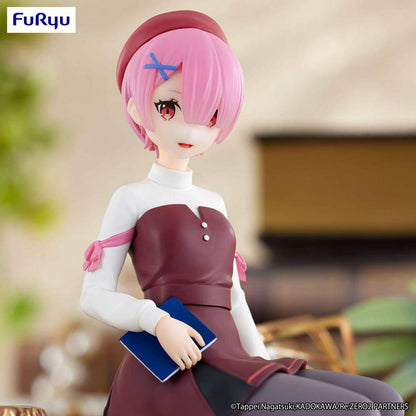 Re:Zero - Noodle Stopper Statue Ram Book Girl Ver. - 14 cm