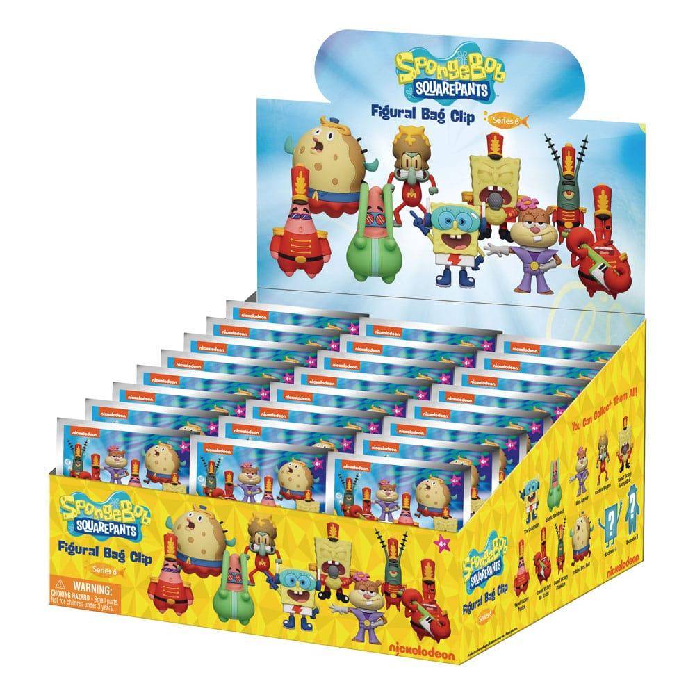 SpongeBob Schwammkopf - Mystery Bag 3D Schlüsselanhänger - Series 6