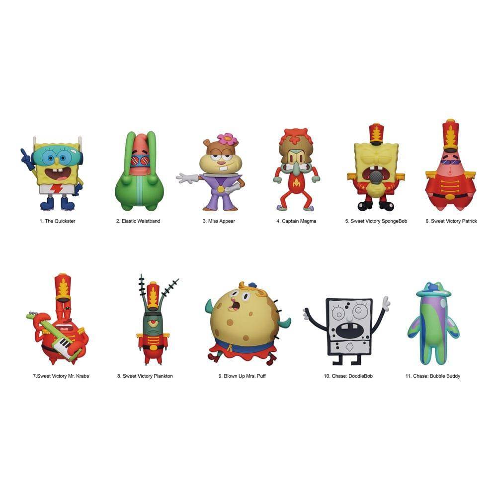 SpongeBob Schwammkopf - Mystery Bag 3D Schlüsselanhänger - Series 6