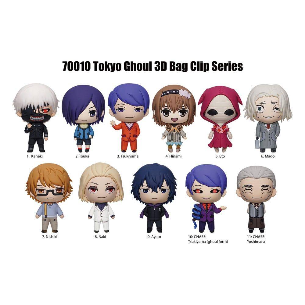 Tokyo Ghoul - 3D PVC Schlüsselanhänger Series 2 - Blind Bag