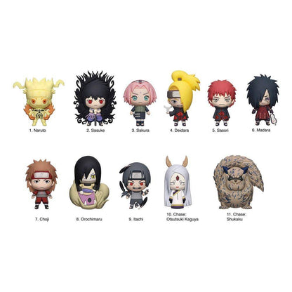 Naruto - 3D PVC Schlüsselanhänger Series 6 - Blind Bag