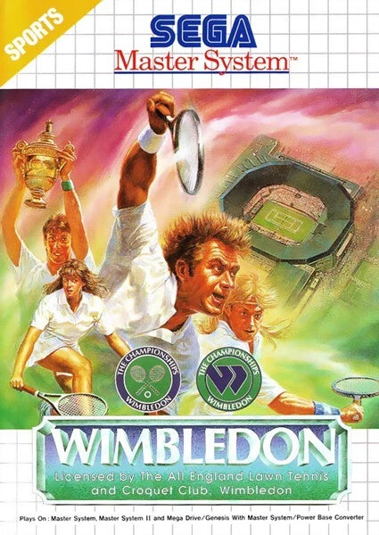 Sega Master System - Wimbledon (Gebraucht)
