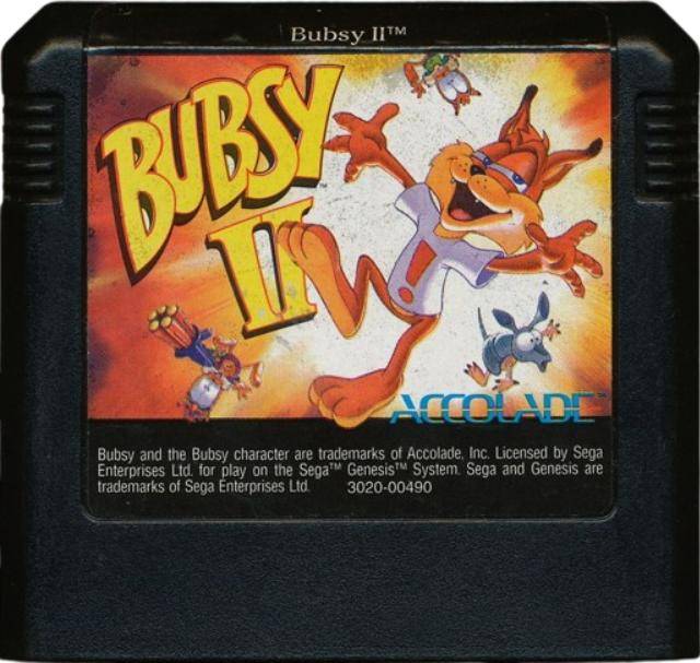 SMD - Bubsy 2 - Nur Modul (Gebraucht)