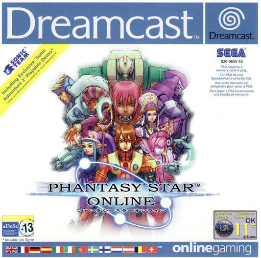 SEGA Dreamcast - Phantasy Star Online (Gebraucht)