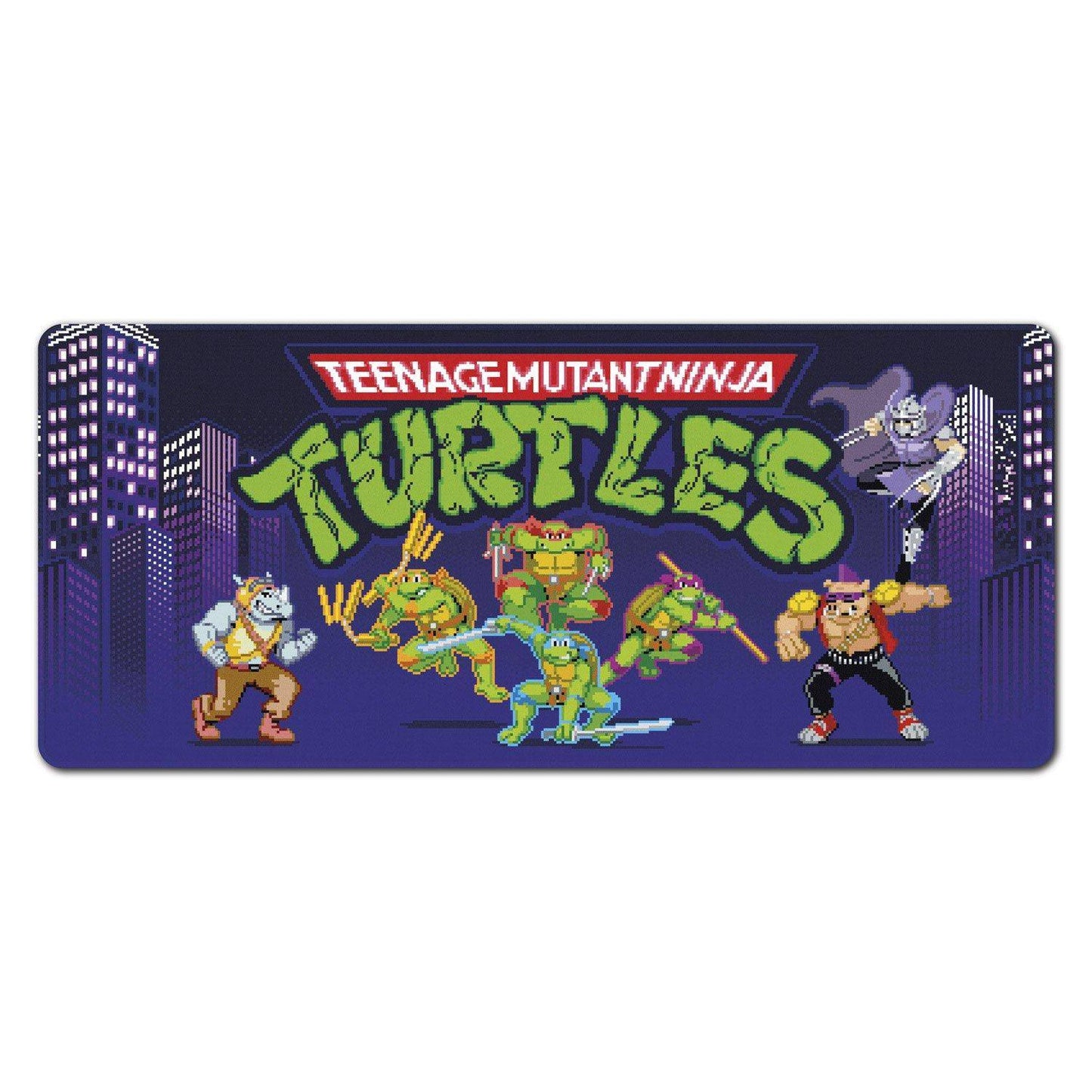 Teenage Mutant Ninja Turtles - Mousepad Turtles 8 Bit - 80 x 35 cm