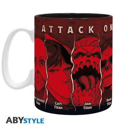 Attack on Titan - Tasse Titanen - 460 ml