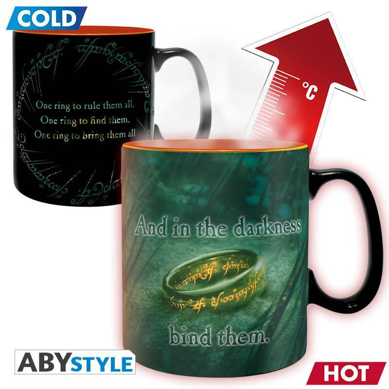 Der Herr der Ringe - Tasse mit Thermoeffekt Sauron - 460 ml