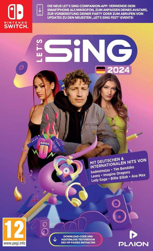 Switch - Lets Sing 2024 - Ohne Zubehör (Gebraucht)