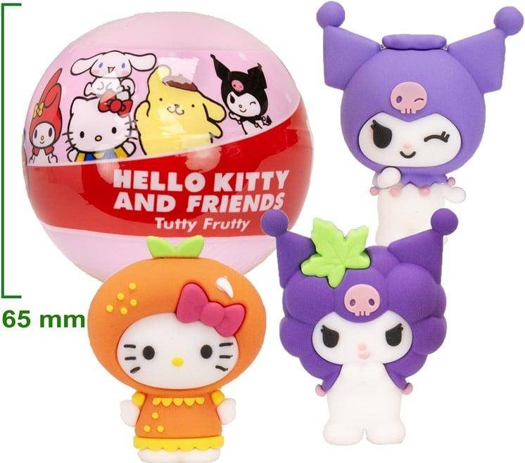 Sanrio - Mystery Kapsel Minifigur Hello Kitty Tutty Frutty - 6,5 cm