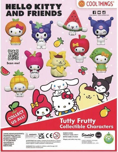 Sanrio - Mystery Kapsel Minifigur Hello Kitty Tutty Frutty - 6,5 cm
