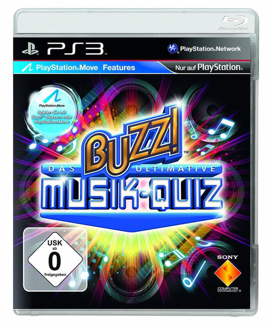 PS3 - Buzz! The Ultimate Music Quiz (Gebraucht)