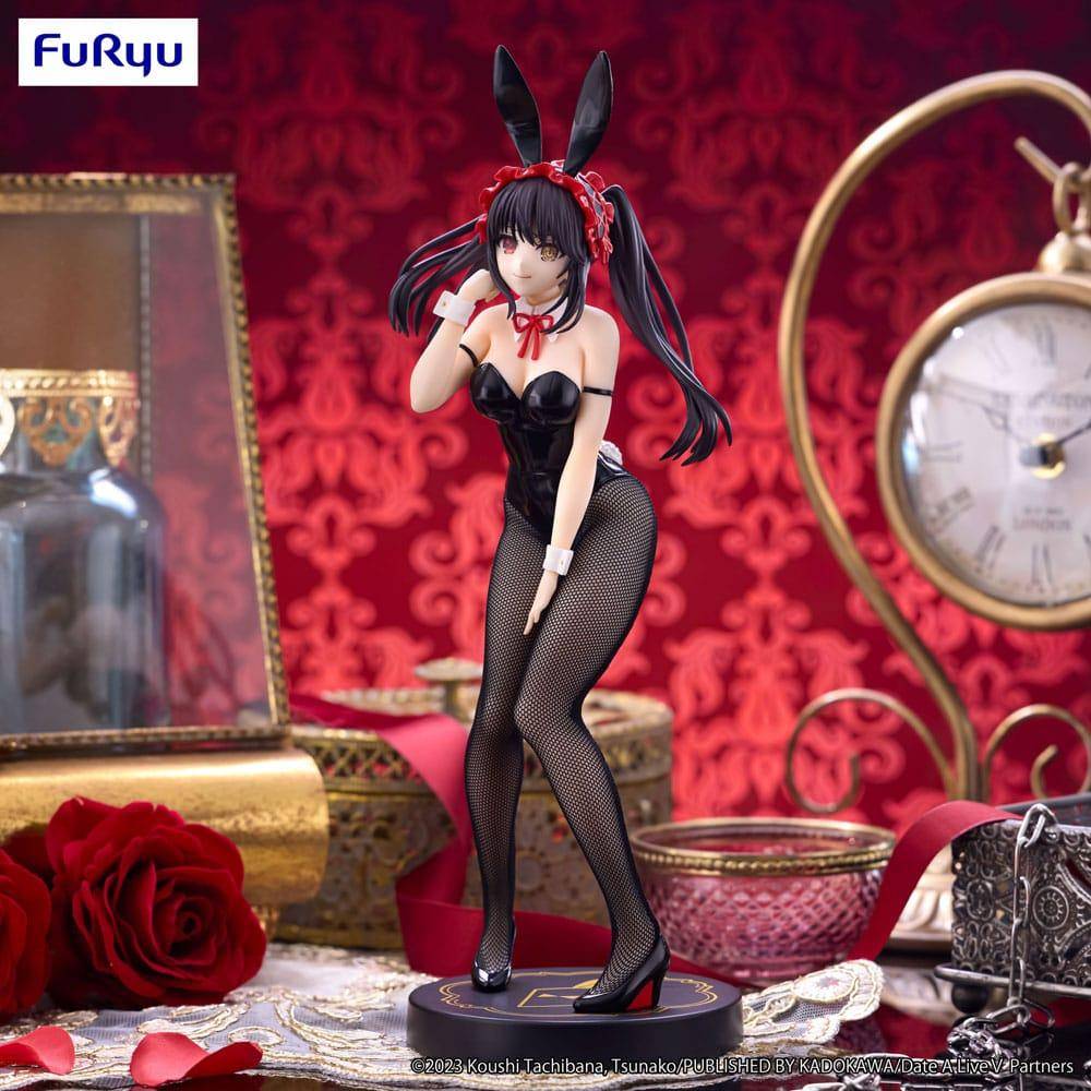 Date A Live - Statue Kurumi Tokisaki BiCute Bunnies Black Ver. - 29 cm