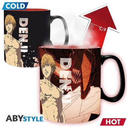 Chainsaw Man - Tasse mit Thermoeffekt Denji & Aki - 460 ml