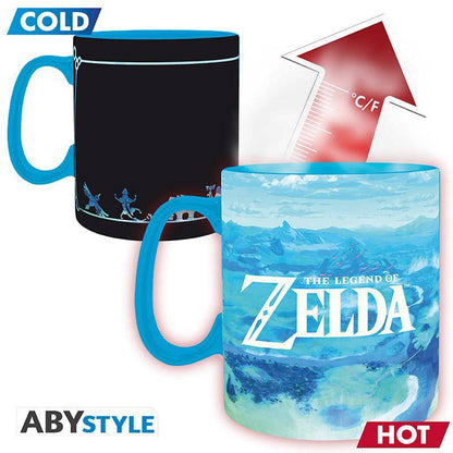 The Legend of Zelda - Tasse mit Thermoeffekt Breath the Wild - 460 ml