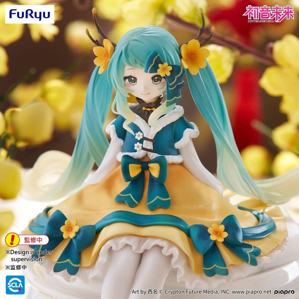 Hatsune Miku - Noodle Stopper Statue Chinese New Year - 14 cm