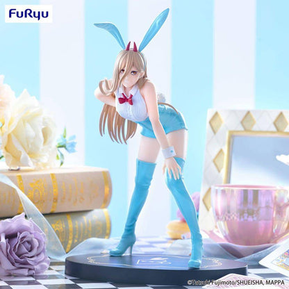Chainsaw Man - Statue Power BiCute Bunnies blau - 30 cm