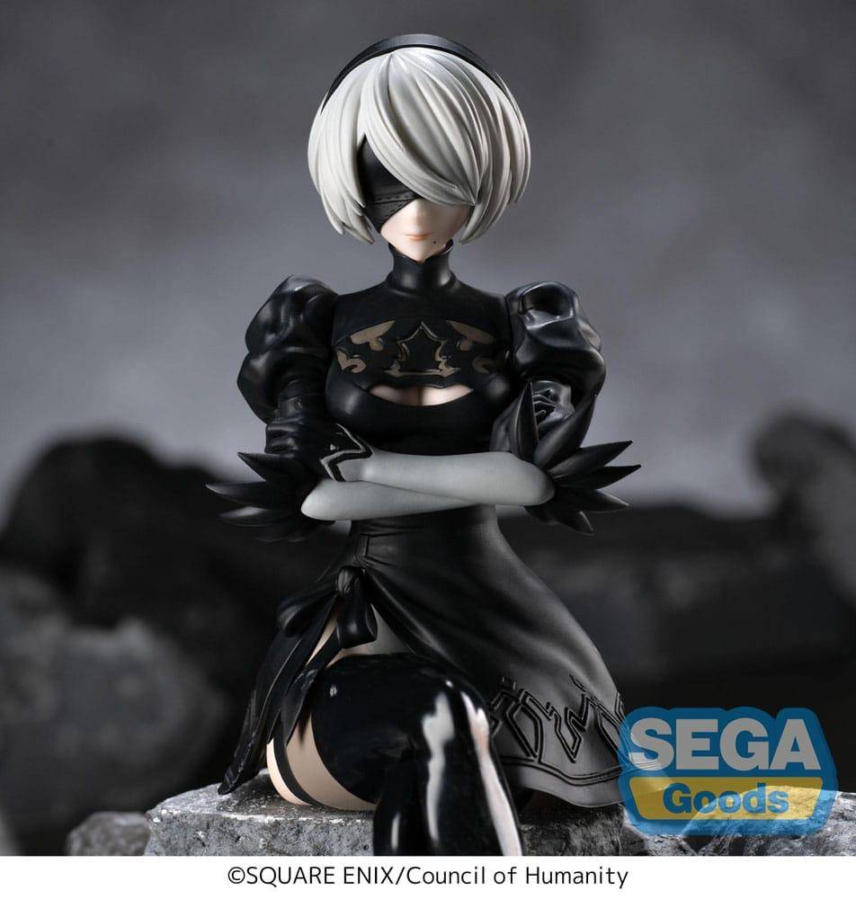 Nier: Automata - Noodle Stopper Statue 2B - 13 cm