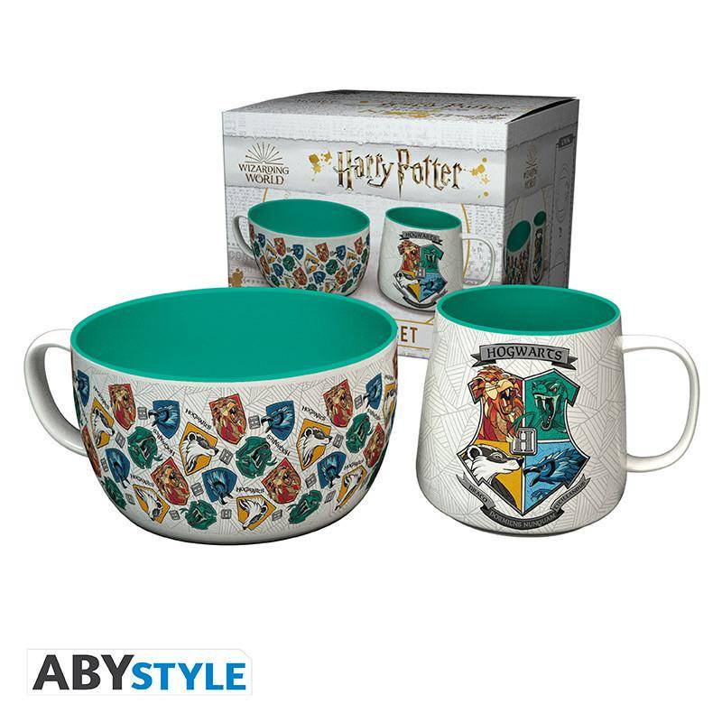Harry Potter - Geschenkset Frühstück Tasse 335ml + Schüssel 690ml