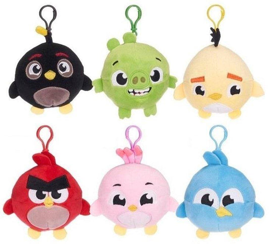 Angry Birds - Plüsch Schlüsselanhänger - 12 cm