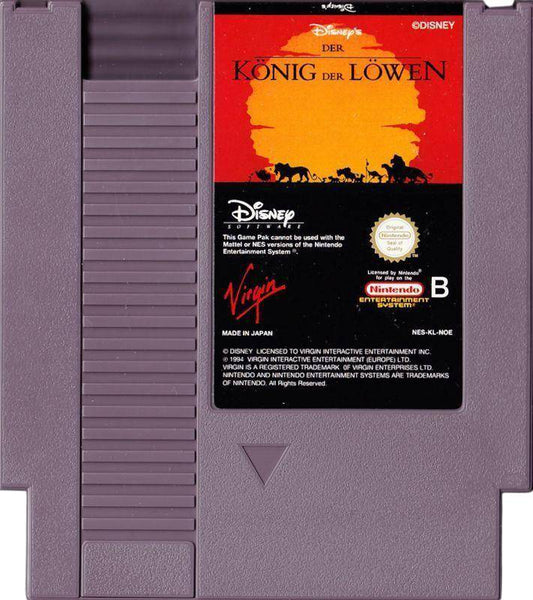 NES - Der König Der Löwen - Nur Modul (Gebraucht)