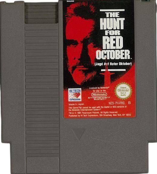 NES - The Hunt For The Red October - Nur Modul (Gebraucht)